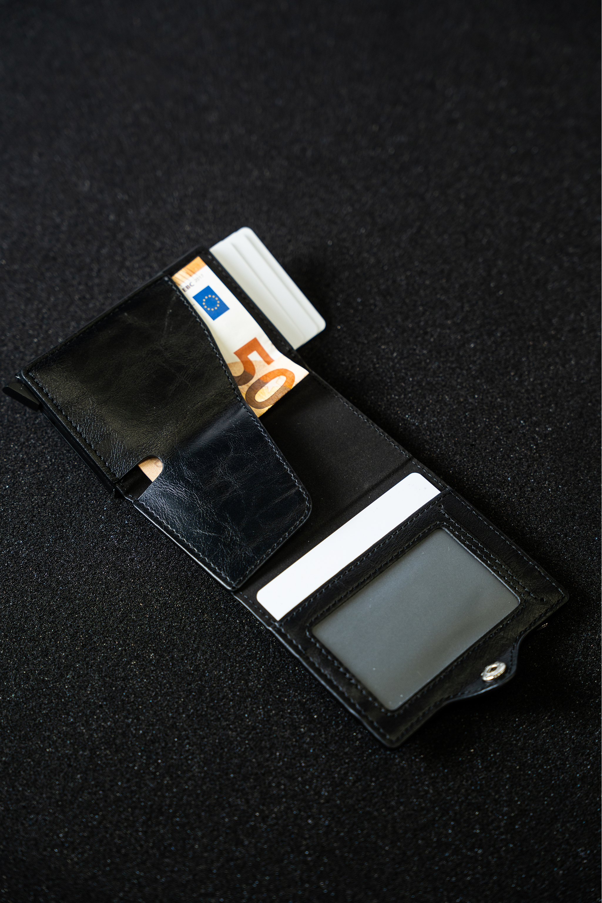 Portafoglio Roma – protezione RFID e supporto anti smarrimento