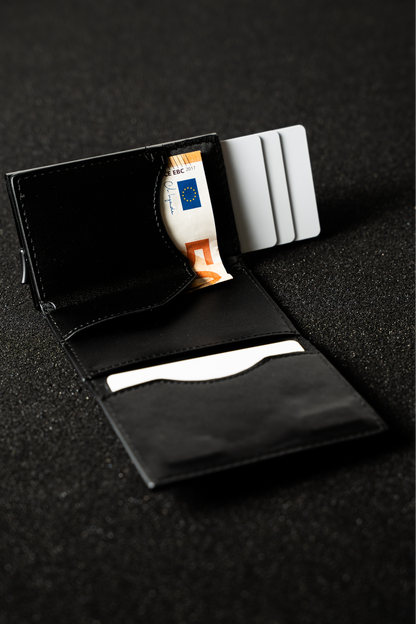 Portafoglio Sorrento - protezione RFID e supporto anti smarrimento