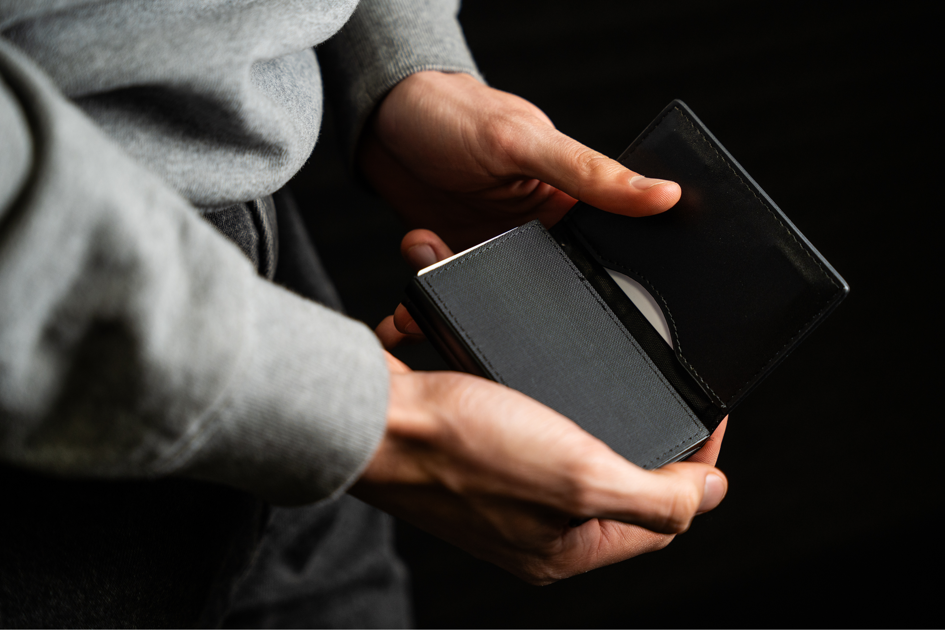 Portafoglio Sorrento - protezione RFID e supporto anti smarrimento