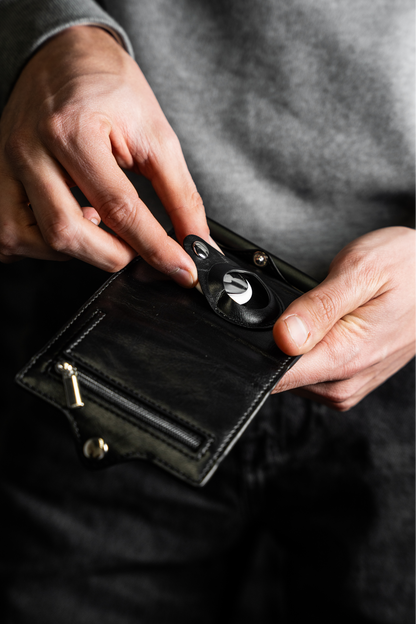 Portafoglio Roma – protezione RFID e supporto anti smarrimento